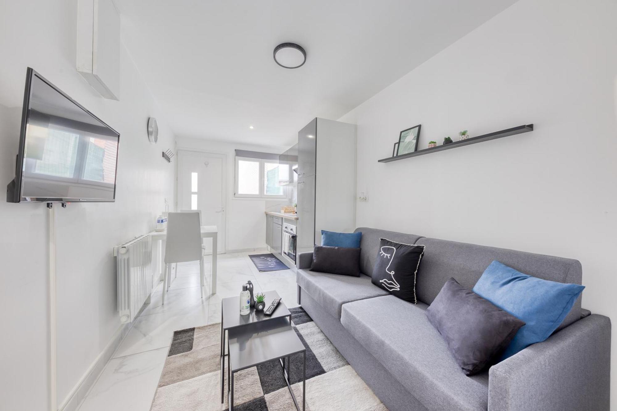 לה קורנב Appartement - 4 Personnes - Parking Prive - Metro 7 - Rer B מראה חיצוני תמונה