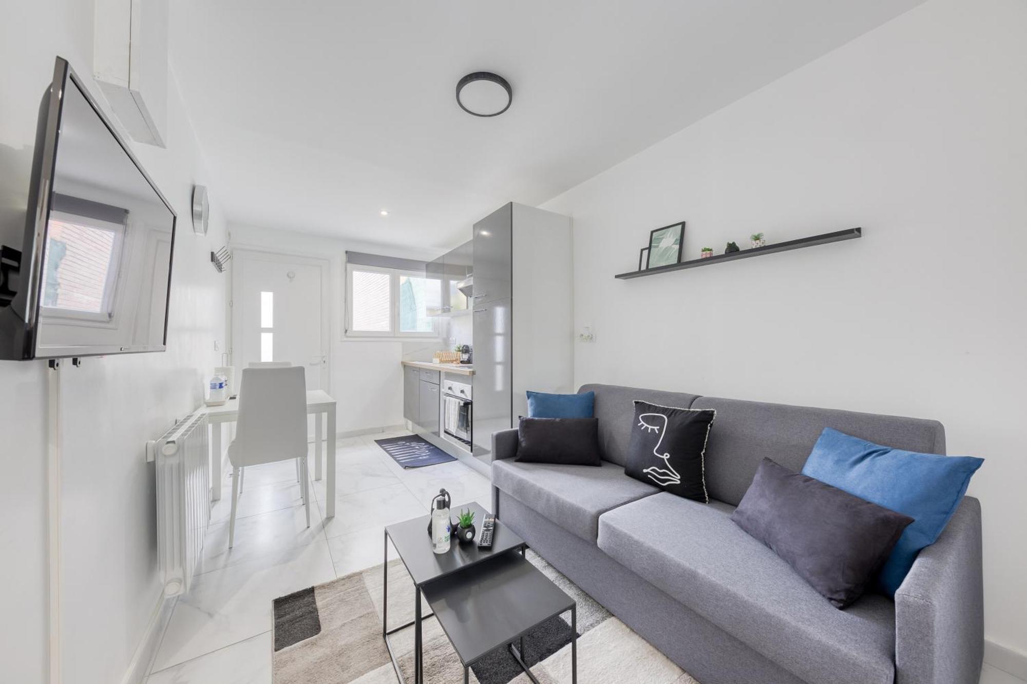 לה קורנב Appartement - 4 Personnes - Parking Prive - Metro 7 - Rer B מראה חיצוני תמונה