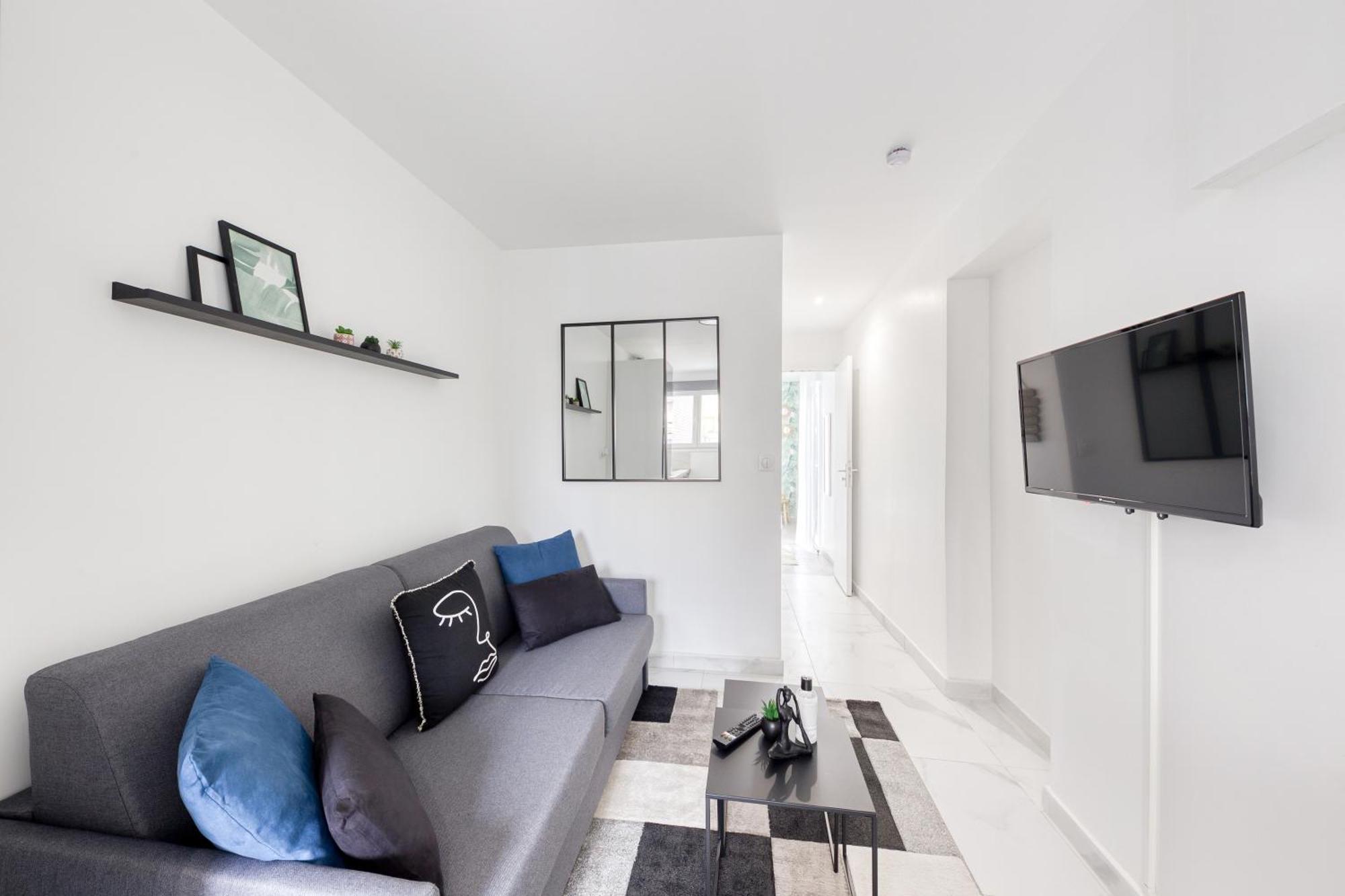 לה קורנב Appartement - 4 Personnes - Parking Prive - Metro 7 - Rer B מראה חיצוני תמונה